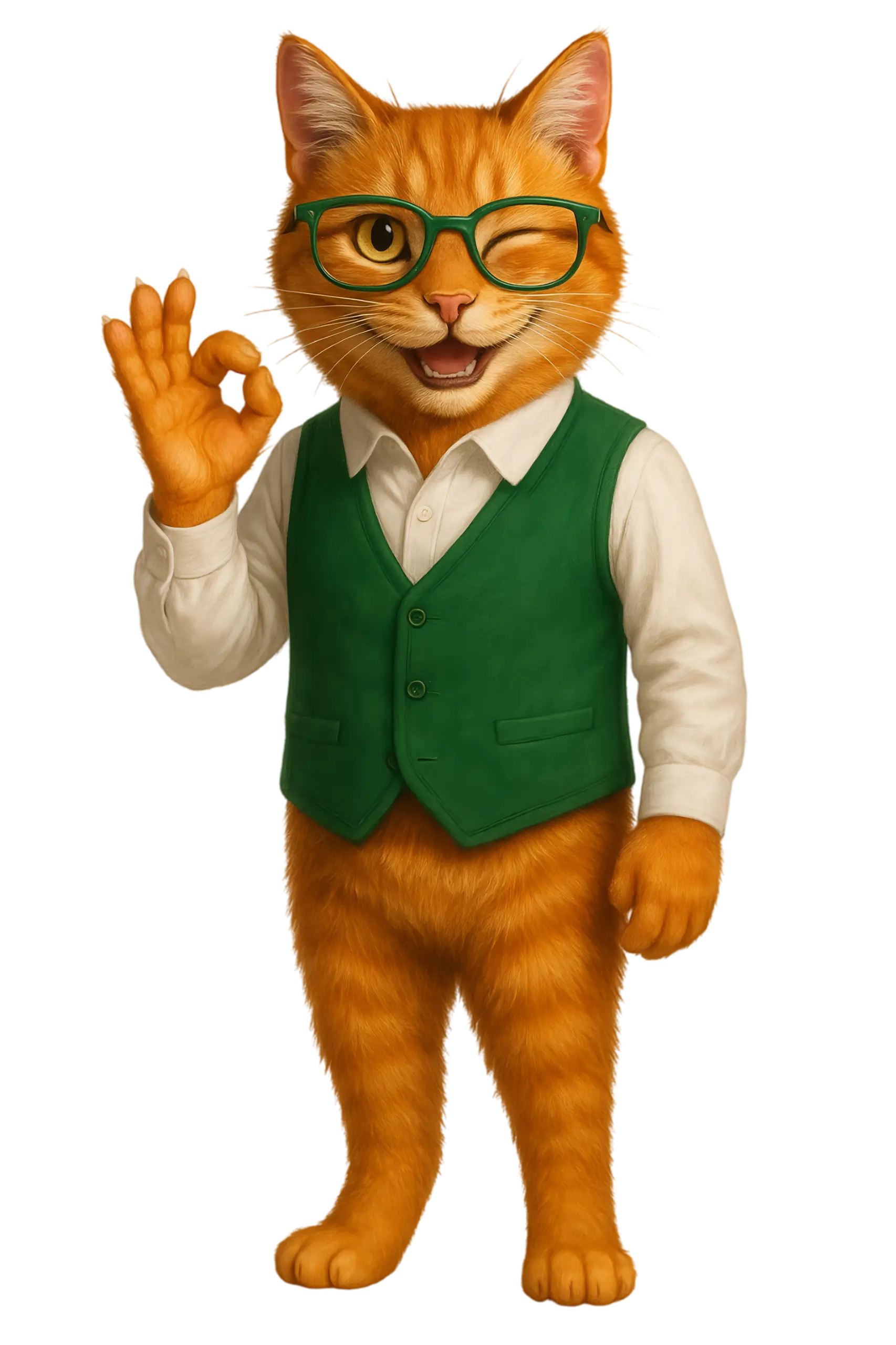 Klever Cat Mascot